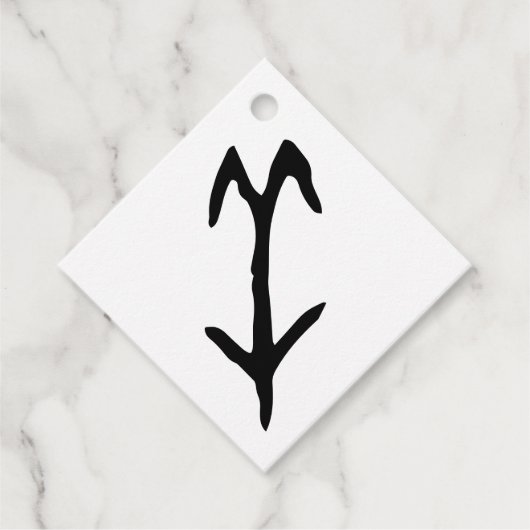 Étiquettes Cadeau Merveilleux Zodiac-Chèvre Chinois-#001- (Devant)