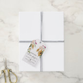 Étiquettes-cadeau Mews Sunflower Pop Champagne Enterrement de Vie de (Avec de la ficelle)