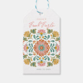 Étiquettes-cadeau Mexical Talavera Final Fiesta Talavera (Devant)