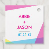 Étiquettes Cadeau Miami Nights Merci (Dos)