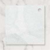 Étiquettes Cadeau Mignon Oh Bébé Éléphant Neutre  (Dos)