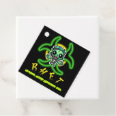 Étiquettes Cadeau Mignonne, drôle de zombie (En situation)