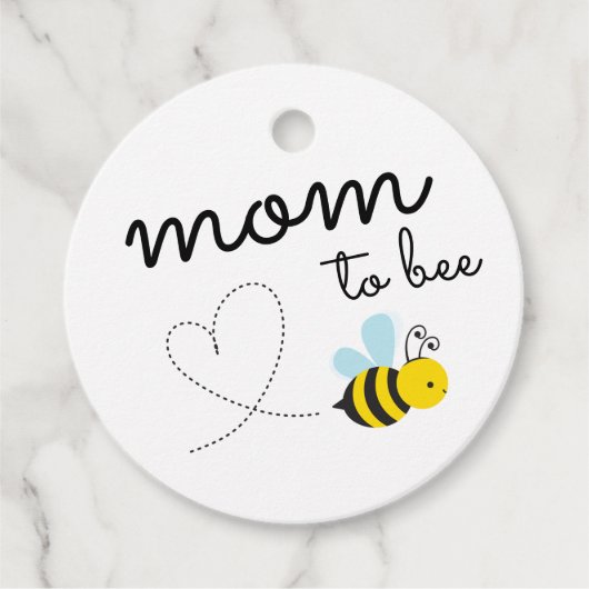 Étiquettes Cadeau Mignonne Maman Jaune À Avoir (Devant)