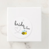 Étiquettes Cadeau Mignonne Mariée Jaune À Être (En situation)