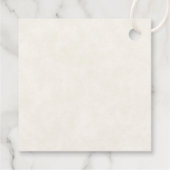 Étiquettes Cadeau Mignonne ours en peluche Joyeux Noël (Dos)