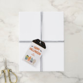 Étiquettes-cadeau Mignons monstres Halloween Favoriser (Avec de la ficelle)