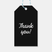 Étiquettes-cadeau Milk and Cookie Sweet One First Birthday (Dos)