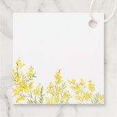 Étiquettes Cadeau Mimosa First Communion (Dos)