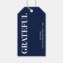 Minimal GRATEFUL | Bleu Nuit de Fêtes