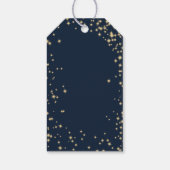 Étiquettes-cadeau Minuit étincelle sucrée 16 (Dos)