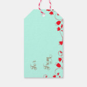 Étiquettes-cadeau Modèle de balise de cadeau Kitschy (Dos)