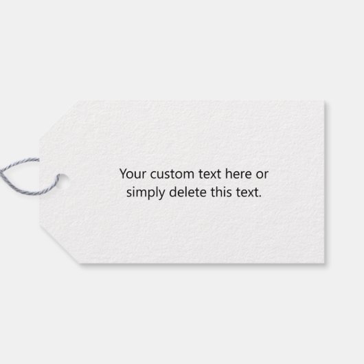 Étiquettes-cadeau Modèle de code QR immédiatement modifiable | Or Fa (Dos (Horizontal))