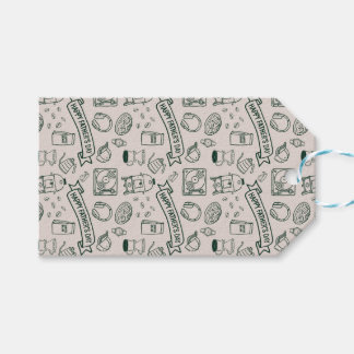 Étiquettes-cadeau Modèle de Doodle de la Fête des Pères moderne Papa