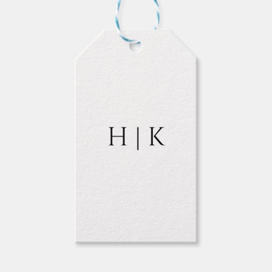 Étiquettes-cadeau Modèle Favor B (Devant)