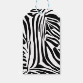 Étiquettes-cadeau Modèle Zèbre (Dos)