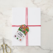 Étiquettes-cadeau Modern Artistic Autumn Colorful Pattern (Avec de la ficelle)