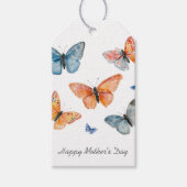 Étiquettes-cadeau Modern Watercolor Butterflies (Devant)