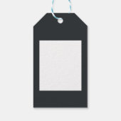 Étiquettes-cadeau Moderne 60e anniversaire simple élégant script élé (Dos)