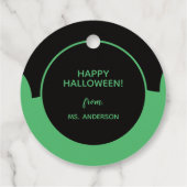 Étiquettes Cadeau Moderne Cute Frankenstein Monster Halloween (Dos)