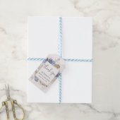 Étiquettes-cadeau Moderne Simple Fête des mariées de plage Merci (Avec de laficelle)