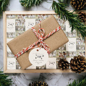 Étiquettes Cadeau Moderne simple minimal Noël élégant