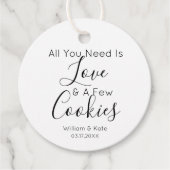 Étiquettes Cadeau Moderne Tout Ce Dont Vous Avez Besoin Est Loisirs  (Devant)