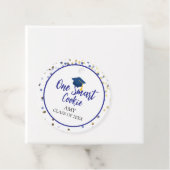 Étiquettes Cadeau Moderne Un Cookie Intelligent Graduation (En situation)