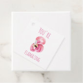 Étiquettes Cadeau Moderne Vous Flamazirez Beauté Flamant rose rose (En situation)