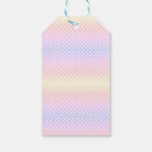 Étiquettes-cadeau Modifier le nom d'âge Mermaid Anniversaire Fête Pe (Dos)