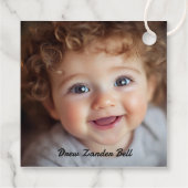 Étiquettes Cadeau Mon premier Noël (Dos)