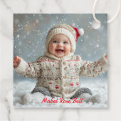 Étiquettes Cadeau Mon premier Noël (Dos)