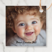 Étiquettes Cadeau Mon premier Noël (Dos)