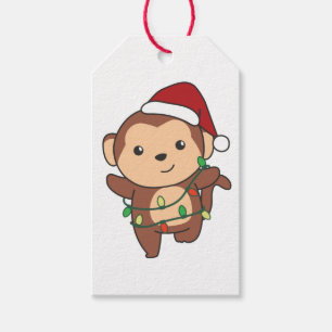 Étiquettes-cadeau Monkeys