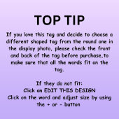 Étiquettes Cadeau Monogram Brown Christian Wedding Thank You