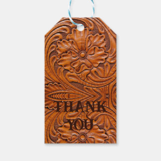 Étiquettes-cadeau monogramme de mariage campagnard occidental rustiq