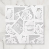 Étiquettes Cadeau Monstre d'Halloween Dracula Frankenstein (Dos)