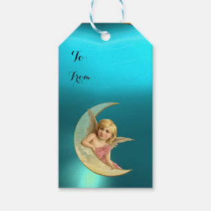 ÉTIQUETTES-CADEAU MOON ANGEL
