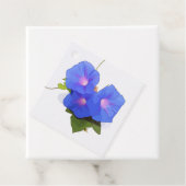 Étiquettes Cadeau Morning Glory flower (En situation)
