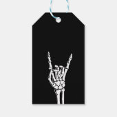 Étiquettes-cadeau Mort à mes 20 ans Squelette (Dos)