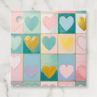 Étiquettes Cadeau Mosaic of Affection