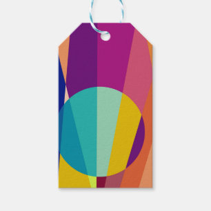 Étiquettes-cadeau Motif Bauhaus