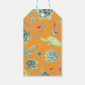 Étiquettes-cadeau Motif Cactus 11 (Dos)