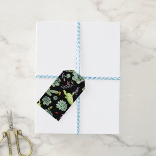 Étiquettes-cadeau Motif Cactus 2