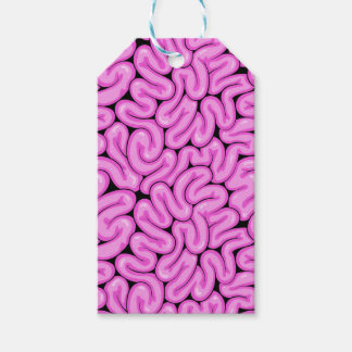Étiquettes-cadeau Motif de cerveau Zombie