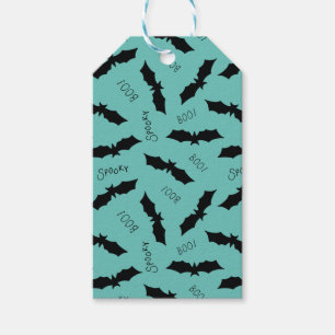 Étiquettes-cadeau Motif de chaume d'Halloween