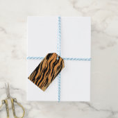 Étiquettes-cadeau Motif de tigre (Avec de laficelle)