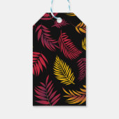 Étiquettes-cadeau Motif Feuille tropical 21 (Dos)