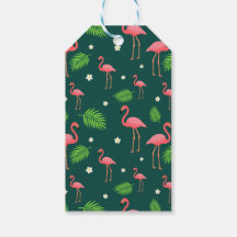 Motif Flamant Tropical