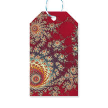 Motif floral en spirale