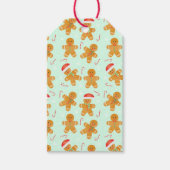 Étiquettes-cadeau Motif homme en pain d'épices (Devant)